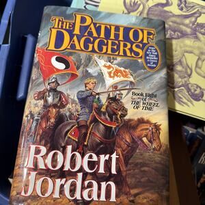Wheel Of Time Novel Robert Jordan Path Of Daggers First Edition Hardcover